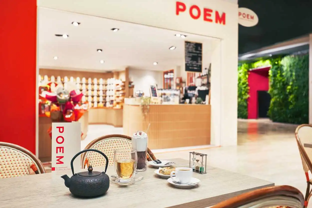 Boutique POEM COMPTOIRS P O E M Cafés Thés Saveurs — café & thé
